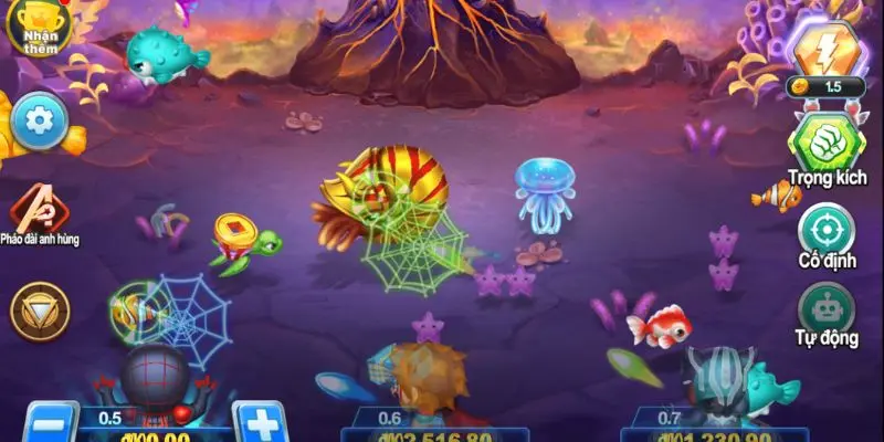 Sức hút nổi bật của game bắn cá H5