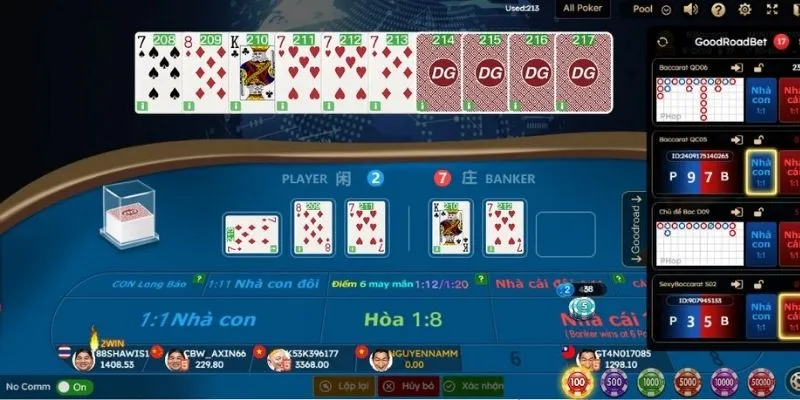 Game bài baccarat tại Luck8 được nhiều người yêu thích