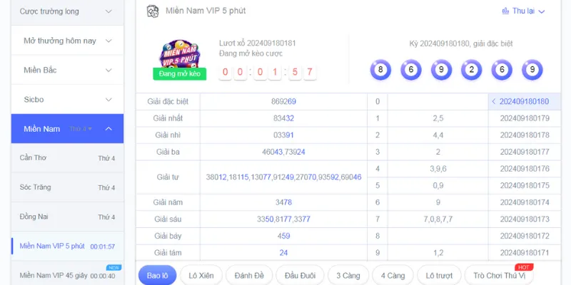 Giới thiệu soi cầu miền Nam
