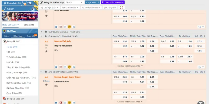 Hướng dẫn bắt đầu cá cược thể thao online tại Luck8