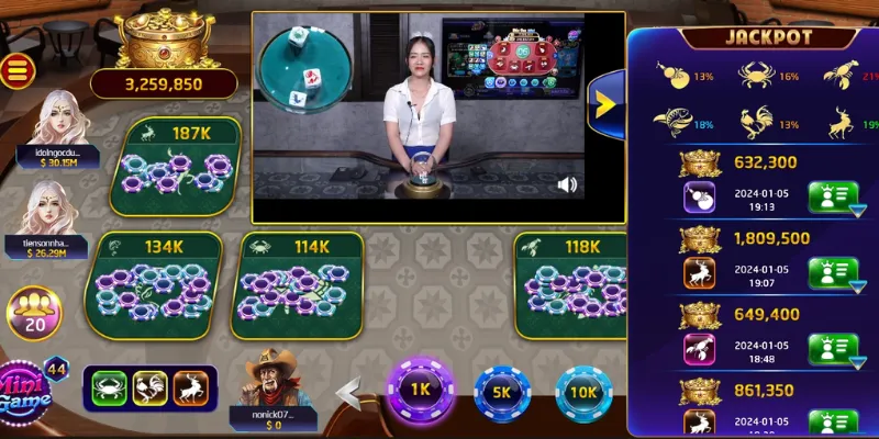4 bước cá cược Bầu Cua nhanh gọn tại Luck8