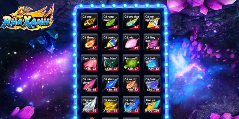 Luật game Bắn Cá Rùa Xanh dễ dàng